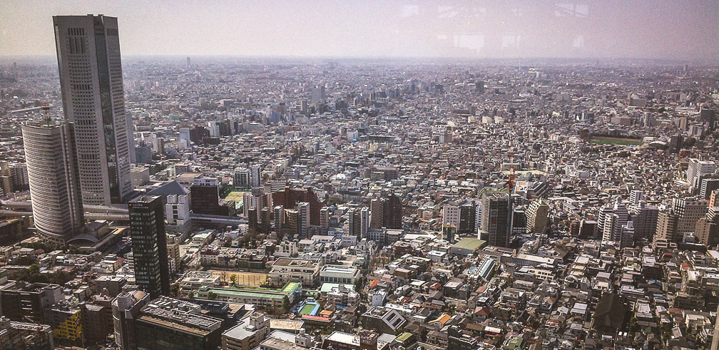 Currently closed: View from the Metropolitan Government Building. Photo: Ingrid